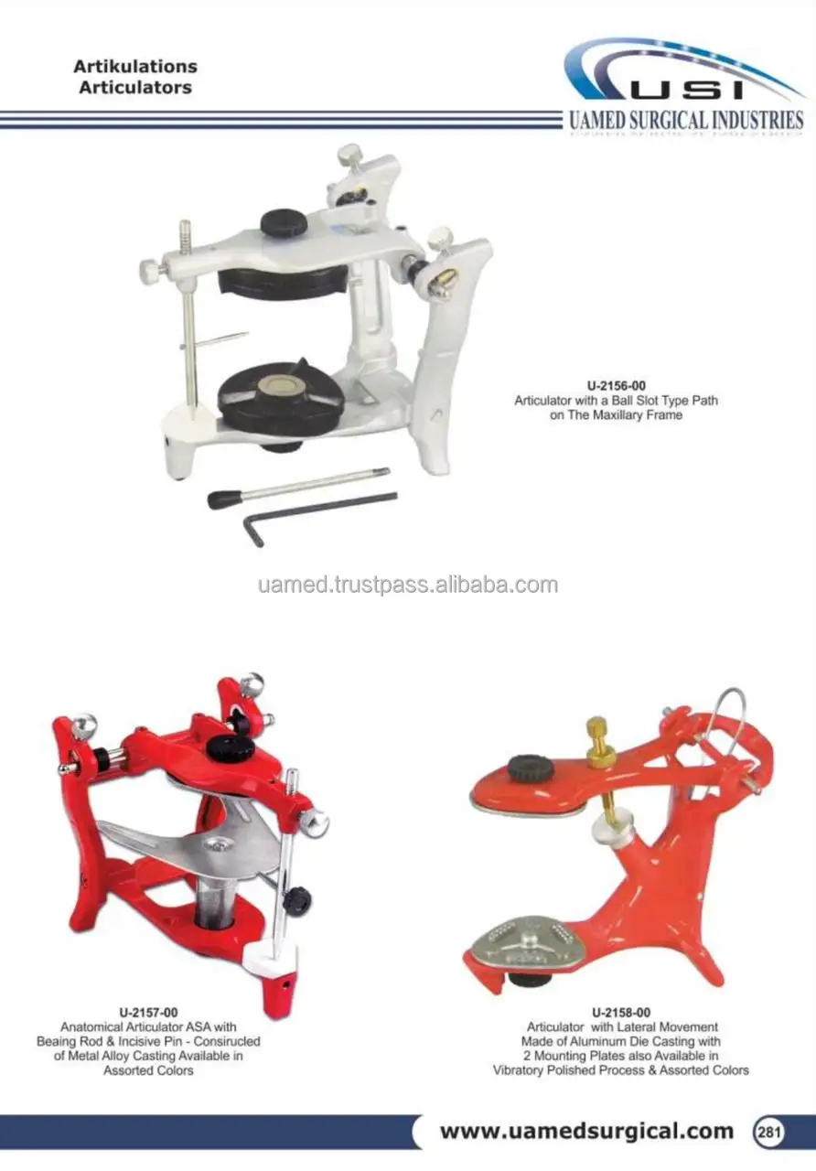 Articulator Dental Lab Dental Articulator/ Denture Articulator