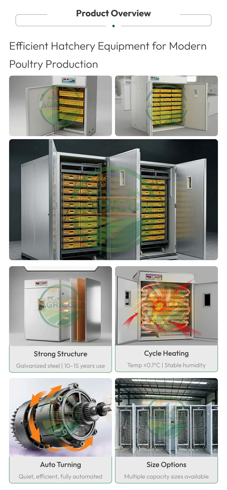 Hatchery Incubator Equipment