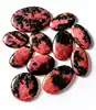 Natural Rhodonite Cabochon Loose Gemstone Mix Size