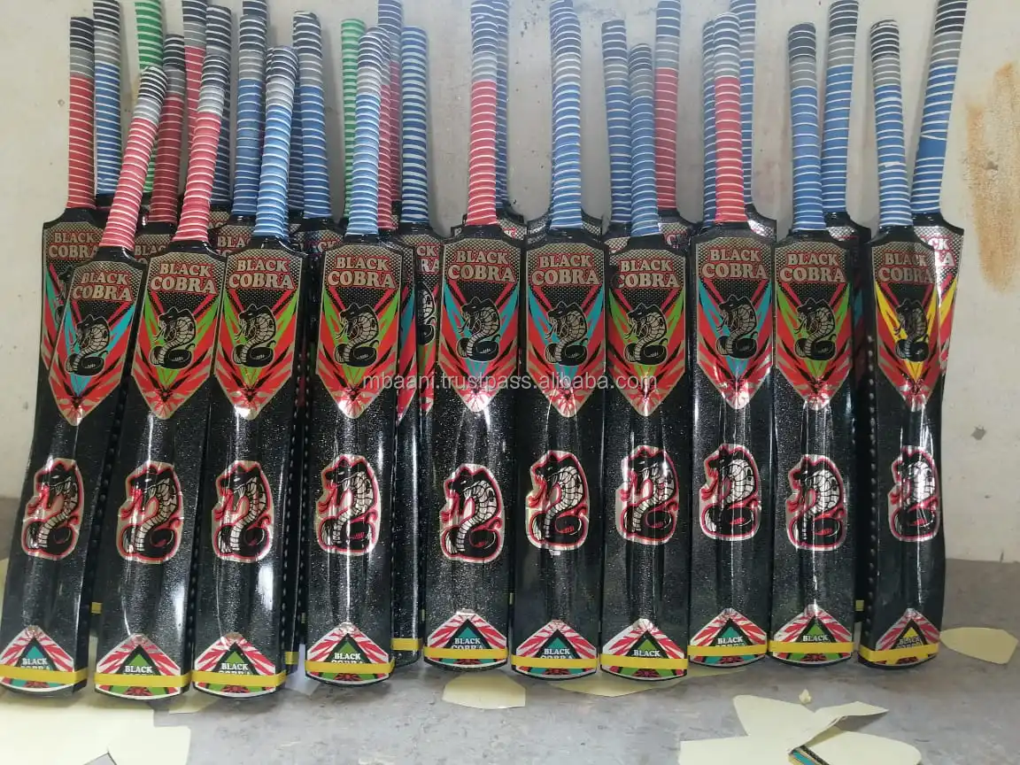 Brand New Soft Tennis Tape Ball Cricket Bat Normal Handle Sri Lankan