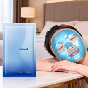 Biodegradable Disposable Vegan Anti-Wrinkle Hydrating Whitening Dry Cruelty-Free Powdered Facial Sheet Mask Aloe Vera Hyaluronic