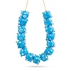 Sky Blue with White Raised Dots