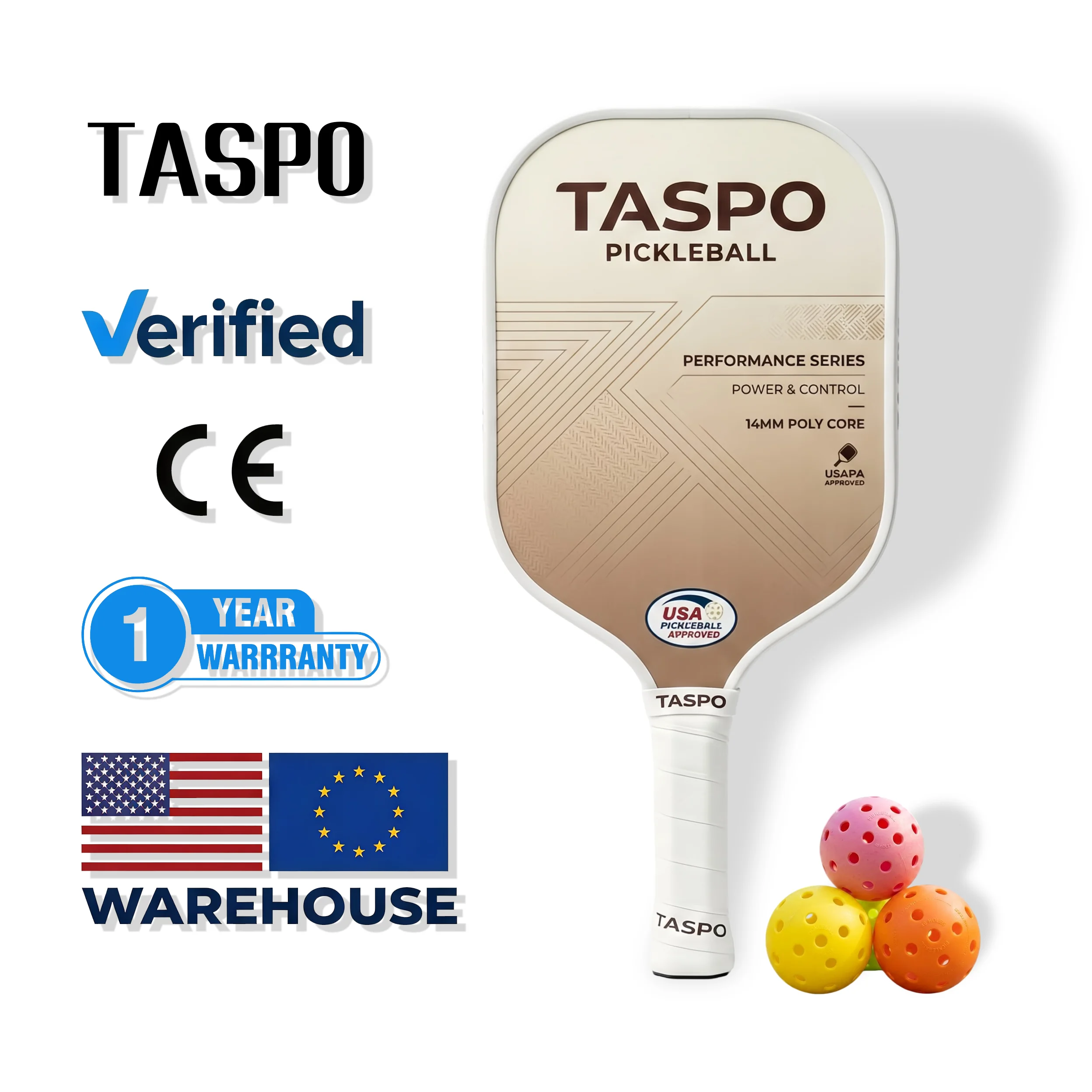 USAPA Approved T700 Raw Carbon Fiber Pickleball Paddle Custom Logo Professional Friction Surface Low MOQ Factory Direct Supply
