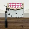 Pink & White Checkered