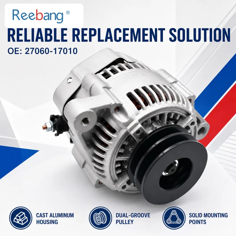 Brand New 12V 55A Alternator for Land Cruiser 1HZ HZJ80