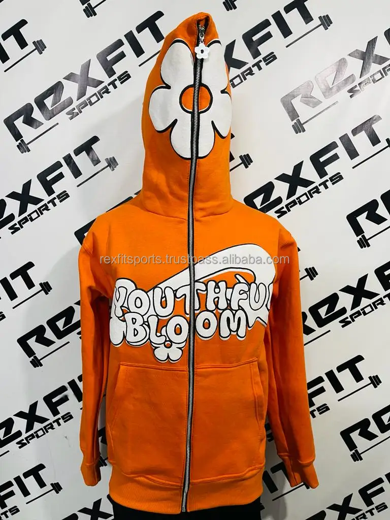 Customizable Bulk Oversized Heavyweight 12oz 320gsm Unisex Full Face