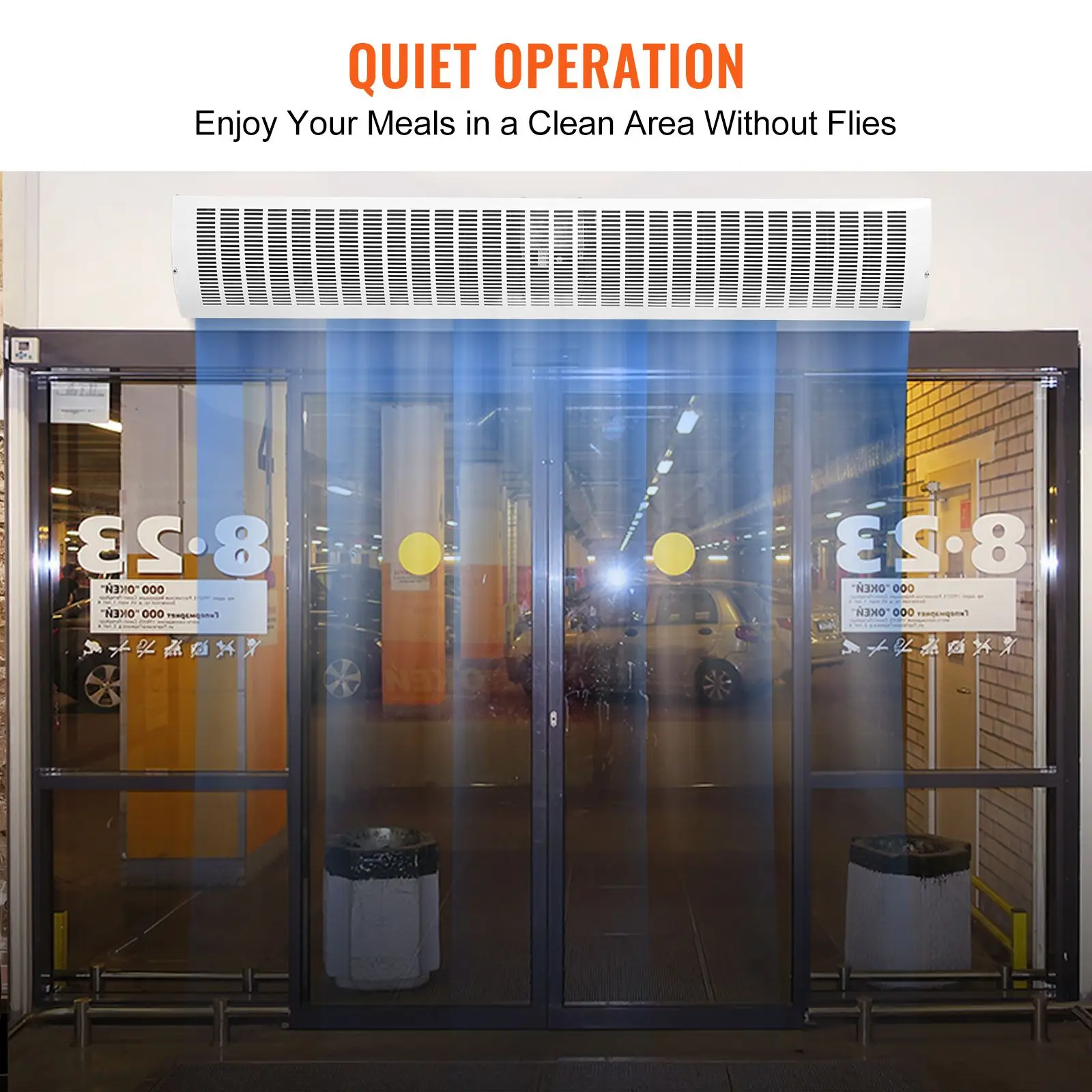Air Curtain, 60", 2100CFM, Wall - detail 6