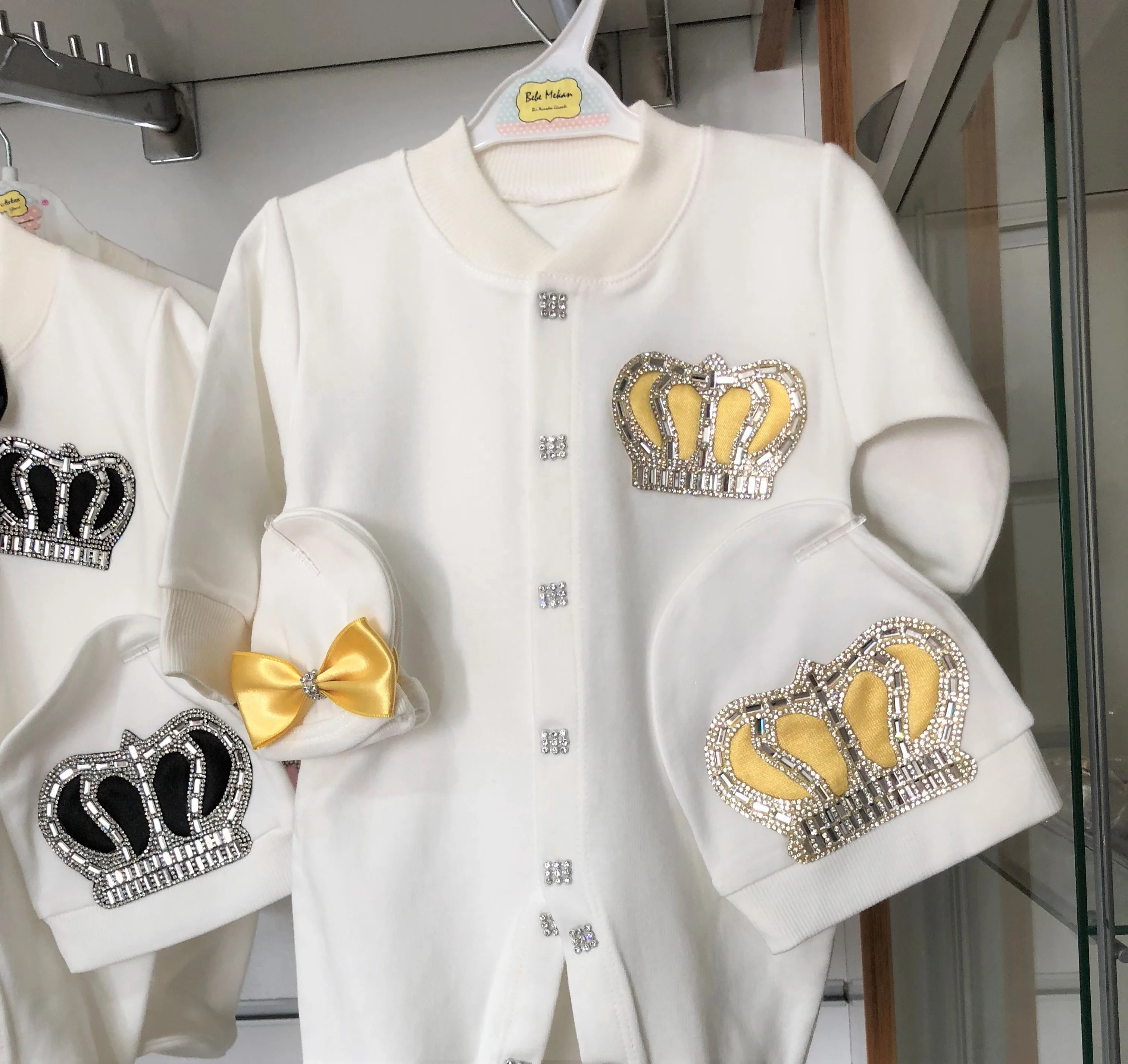 Conjunto de piezas de tela de algodón para recién nacido, ropa