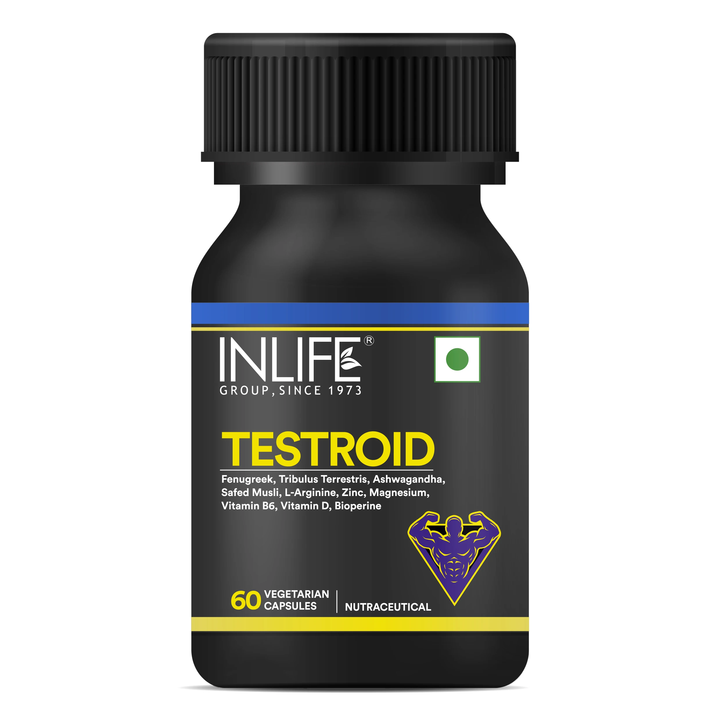 Testred INLIFE Testroid Supplement - Energy & Wellness Support