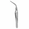 Angled jaw, length  (1cm).  Overall length 2in (5.2cm)
