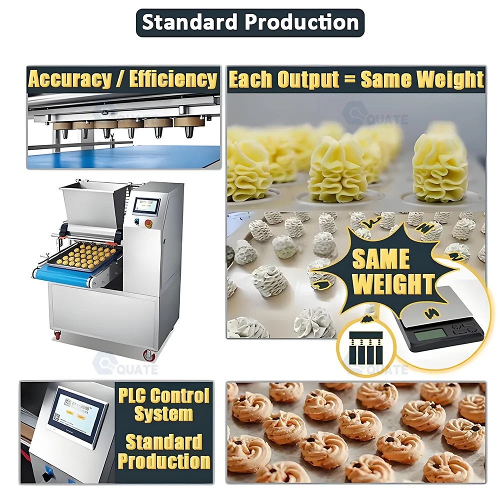 Mini Biscuit Cookie Making Machine Automatic Baking Machine Oreo Biscuit Making Machine