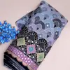 Charcoal Black / Dusty Slate Grey / Lavender Lilac