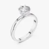 18K White Gold