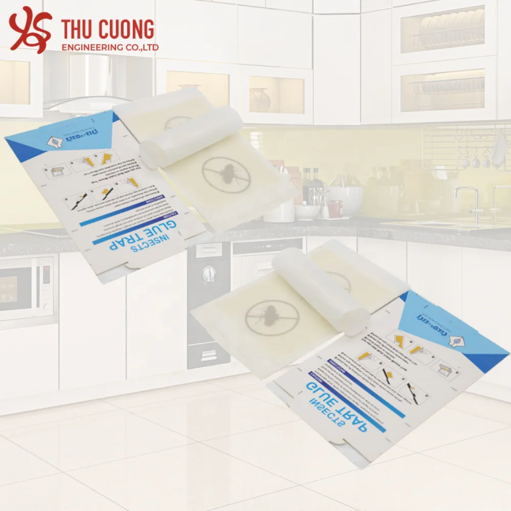 High Quality Mouse Trap Adhesive Disposable Effectively Kills Rats Pest Control Easy to Use Anywhere Non-Toxic Eco-Friendly
