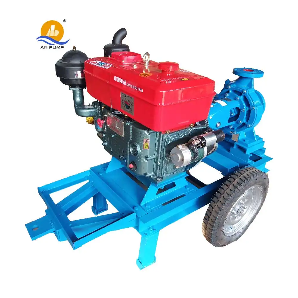 Easy to Move with Frame diesel Water Pump