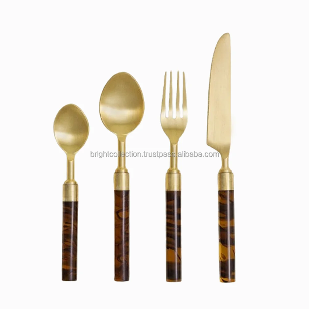 Luxury Flatware Metal Cutlery Set Wholesalers Direct Factory Stainless