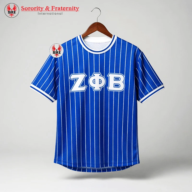 zeta phi beta jersey dress Casual Button-down Sorority American Football for Women Hip Hop Hipster Sports Uniforms Embroidery Football jersey
