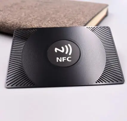 Эксклюзивная Золотая смарт-карта NFC в деловом стиле, изготовленная по заказу по стандарту ISO 14443 A RFID