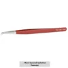 Pinza de aislamiento curva de 14 cm