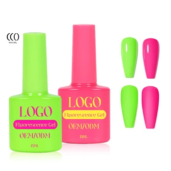 CC0  Guangdong Nail Polish Wholesale Clear Polish Private Label Soak Off Uv Nail Polish Oem Logo neon color gel