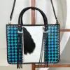 Black & Blue Checkered