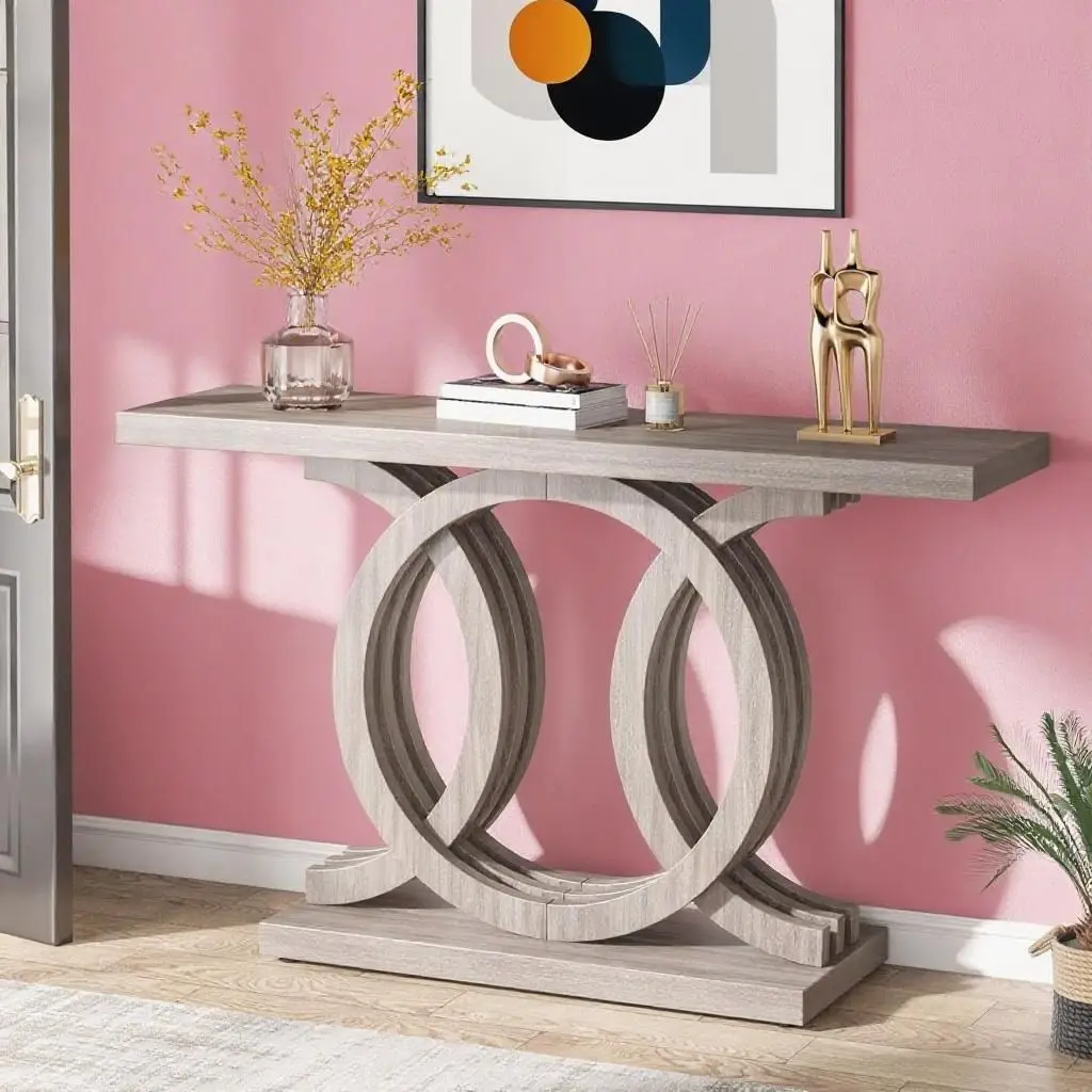 Elvarenae Celene Sculpted Console Table — product detail