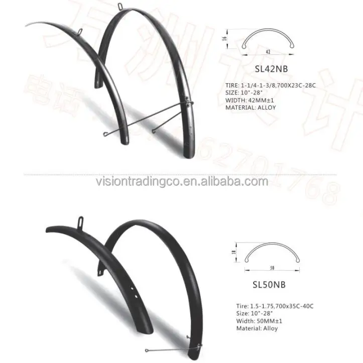 Aluminum Long Mudguards And Fender Made In Various Sizes For Adult