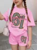 Pink 67 Bow Set