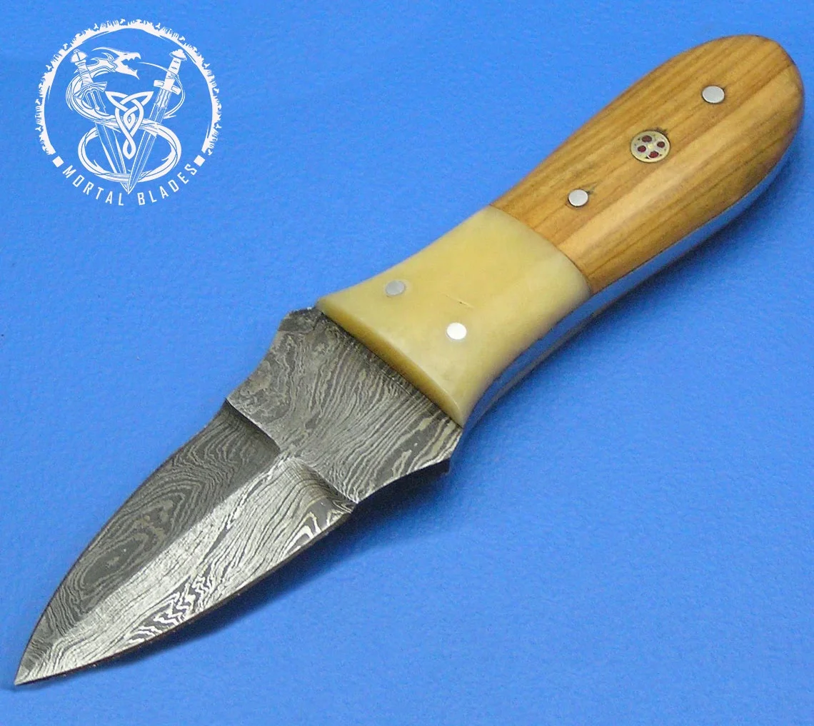 Профессиональный нож для устриц ножи морепродуктов с деревянной ручкой