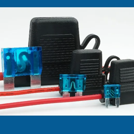 WMYCONGCONG 20pcs 14awg In-line Fuse Holder Blade for Mini