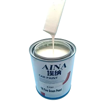 C157 Acrylic Fine Green Pearl Spray Car Paint High Adhesion Fast Drying High Gloss Strong Weather Resistance Automotive Use