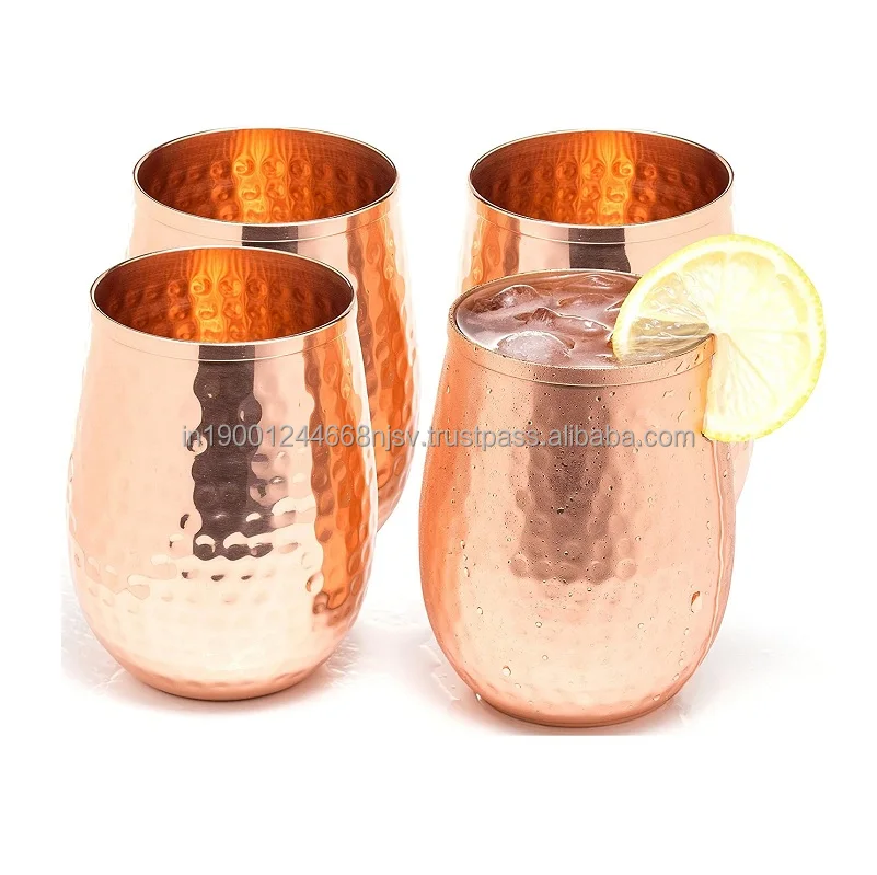 Медный стакан. Copper Glass. Медные стаканы для воды