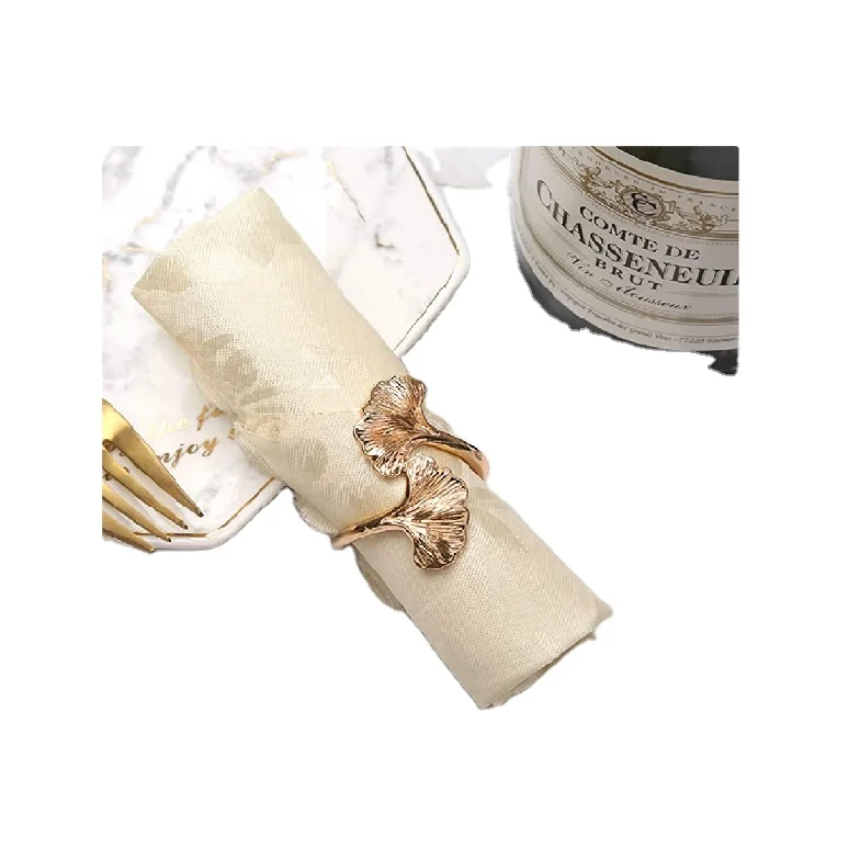 Oval Shaped Mordent Look Copper Napkin Ring Holder High Retted Handmade