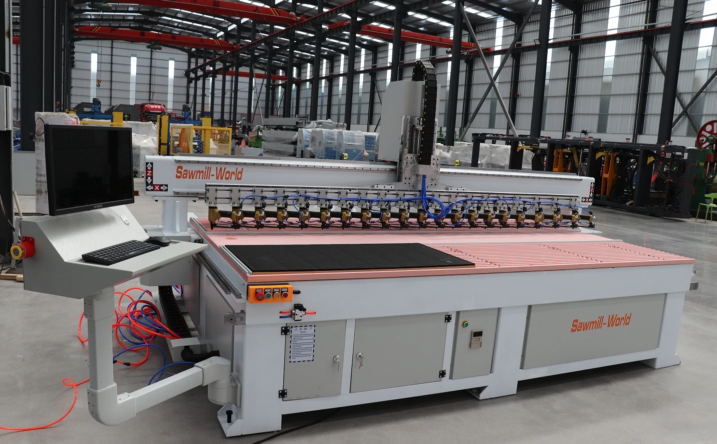 Automatic Acoustic Panel Nailing Machine Acoustic Wall Panel Making Machine