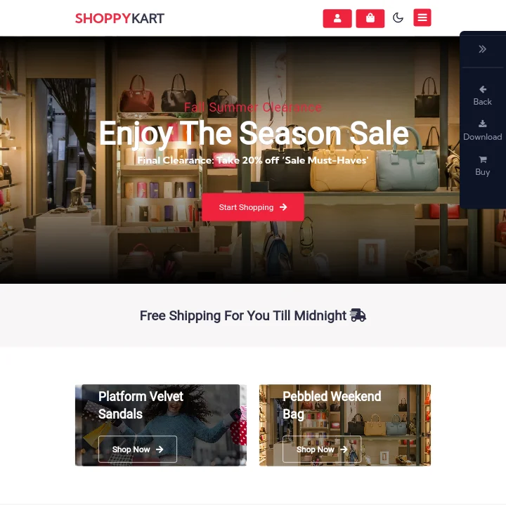 Design and Development of B2C Websites Employing Open Source Responsive Website Design for E-Commerce