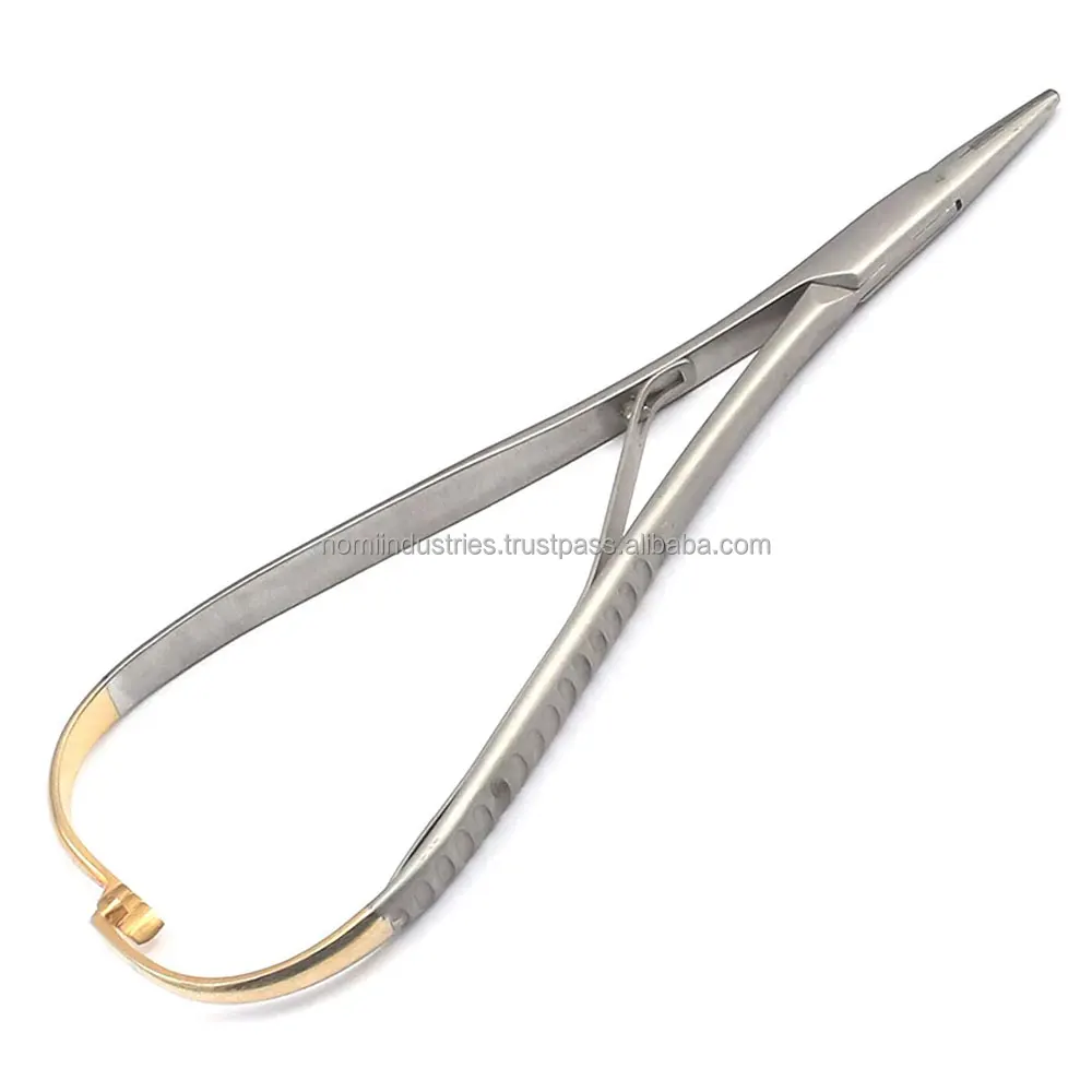 Mathieu Needle Holder Forceps Straight 140 Mm Nonsterile Reusable