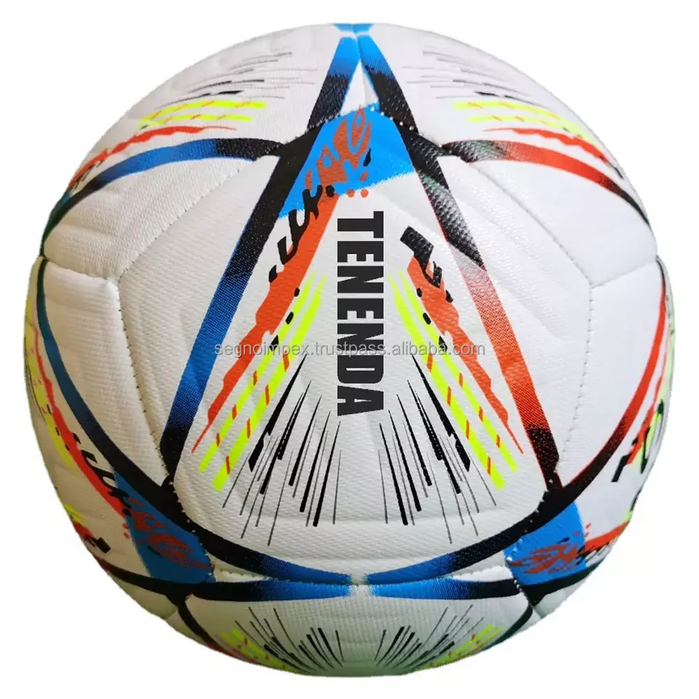 Fully Customized Hand Stich Soccer Ball Official Size Soccer Ball