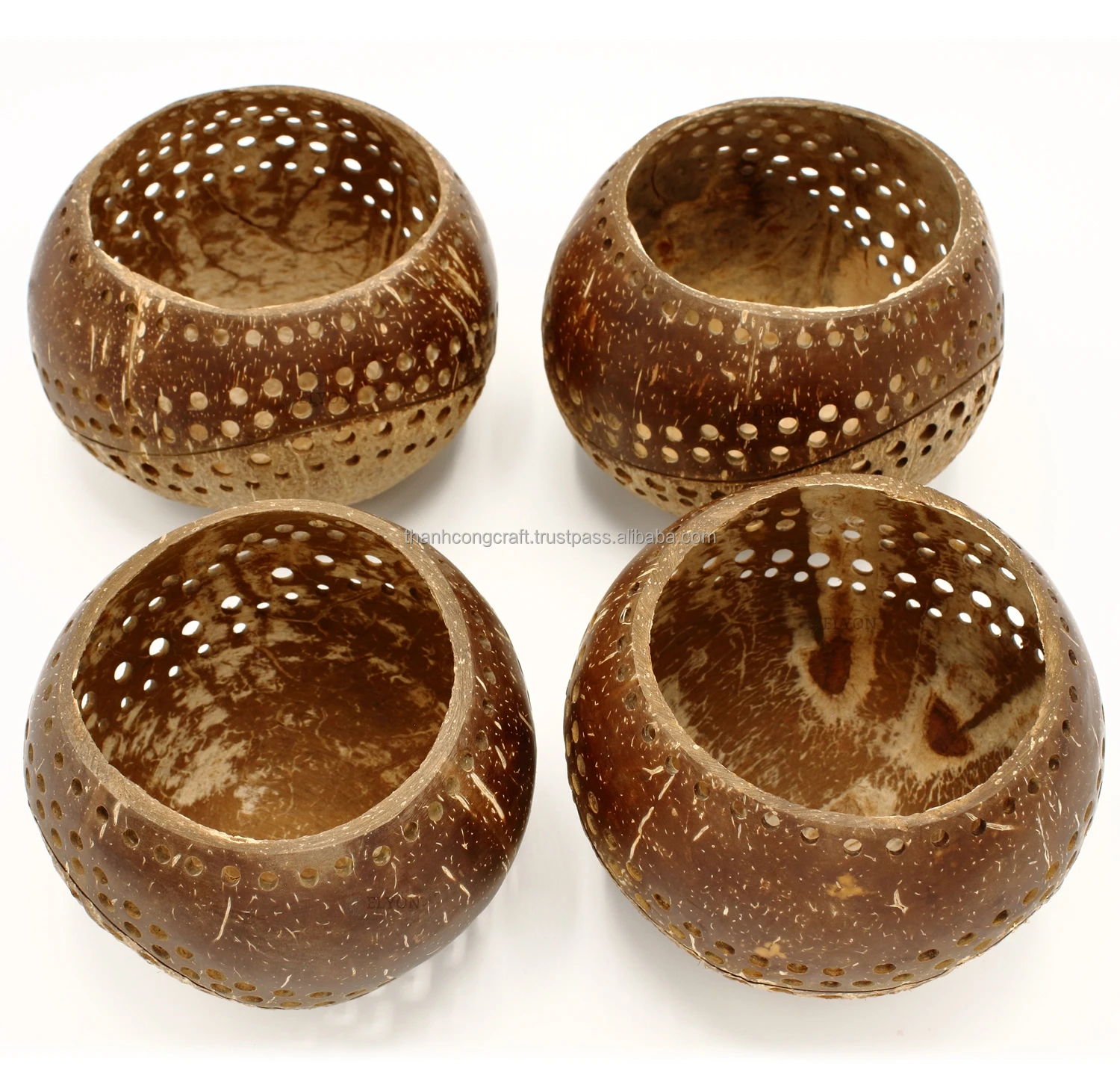 Очень горячая Распродажа, необычный подсвечник из скорлупы кокоса, чаша из скорлупы кокоса