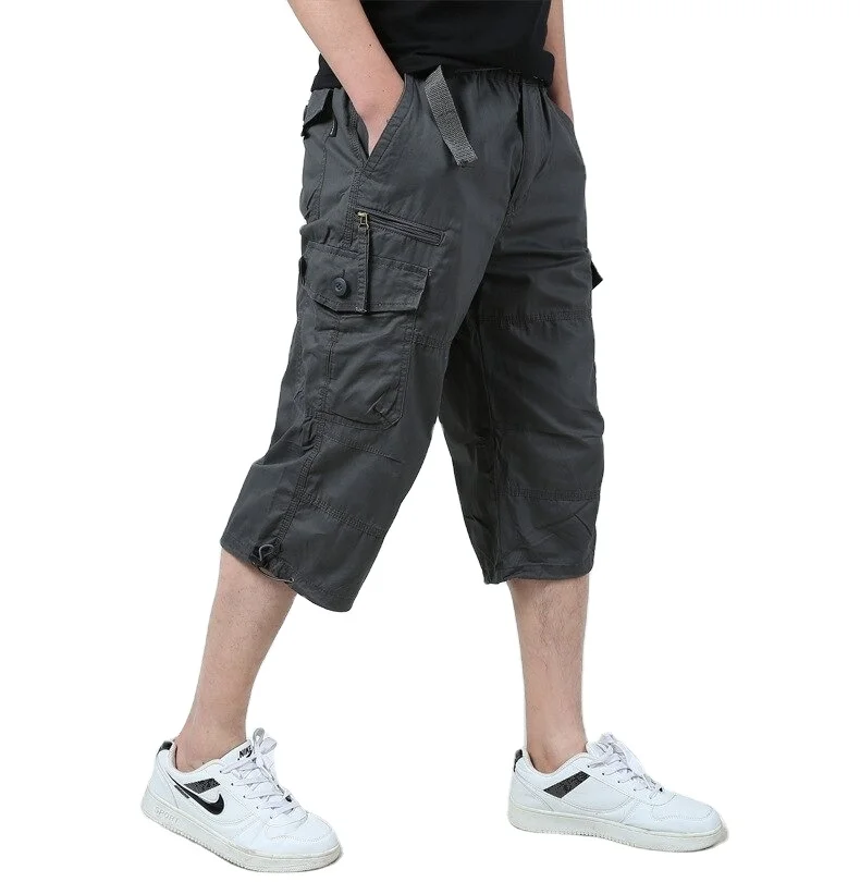 London luft Celebrity Men's Casual Cotton Shorts Summer Military Style Men Cargo Short Pants  Streetwear Shorts With Pockets 3/4 Shorts - Buy 3/4 Mens Shorts,Mens 3/4 Length  Shorts,3/4 Mens Shorts 6 Xl Product on Alibaba.com