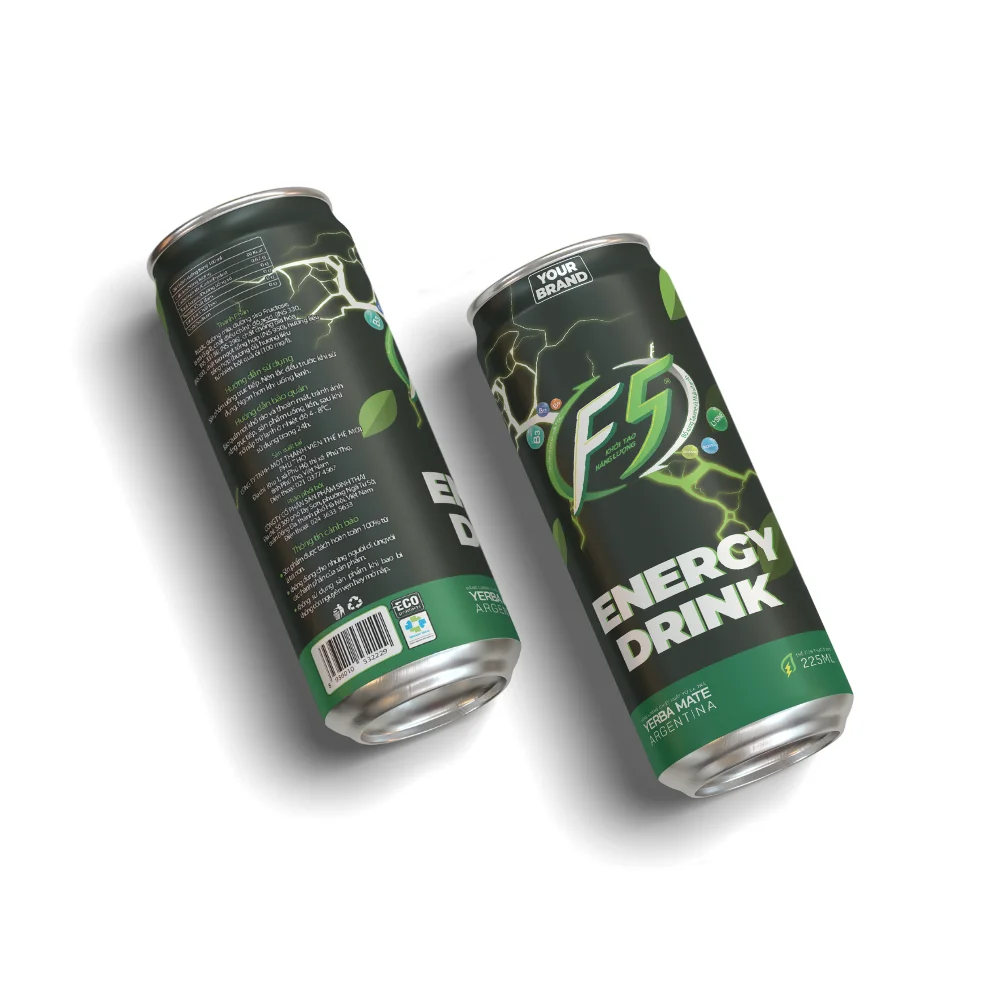 Бесплатные образцы энергетических напитков индивидуальная этикетка напечатанные на заказ энергетические чайные банки для быстрого приготовления еды и алюминиевые питья белка