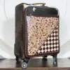 Tan & Brown Checkered