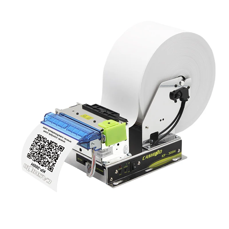 3 Inch Embedded Thermal Kiosk Receipt Printer Auto Cutter USB RS232 Interface 203DPI Resolution 150mm POS Linux Compatible Stock