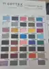 Tarjeta de sombras disponible en 40 tonos