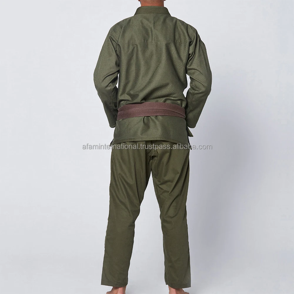 Wholesale Customize Bjj Gi Uniform 100% Cotton Gray Brazilian Jiu Jitsu ...