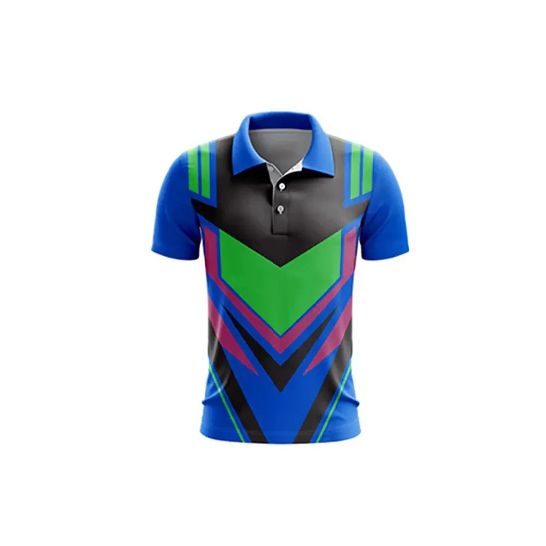 Customizable Men's Sport Training Jersey Team Logo and Name Sublimation Printing for Cricket