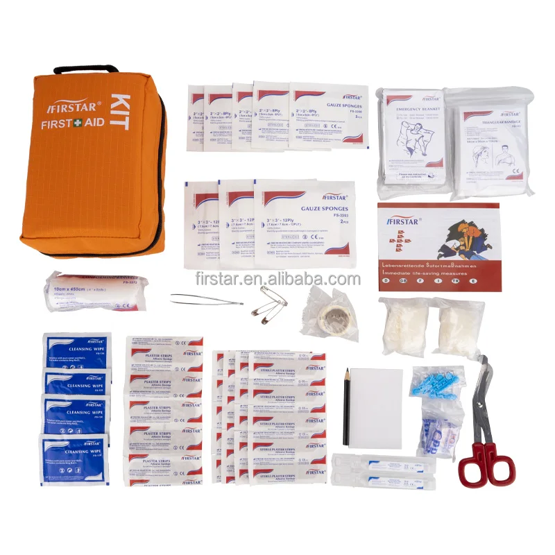 Portable First Aid Kit With Labelled Compartments For Camping Buy First Aid Kit,Portable First