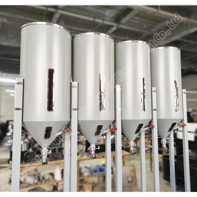Green Small Custom Made Bean Silo Coffee