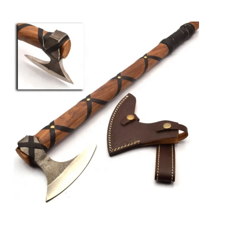 Ready stock Camping Multi Function Axe Survival Cleaver Hatchet Emergency Multi Tool Wrench with Axe For Outdoor