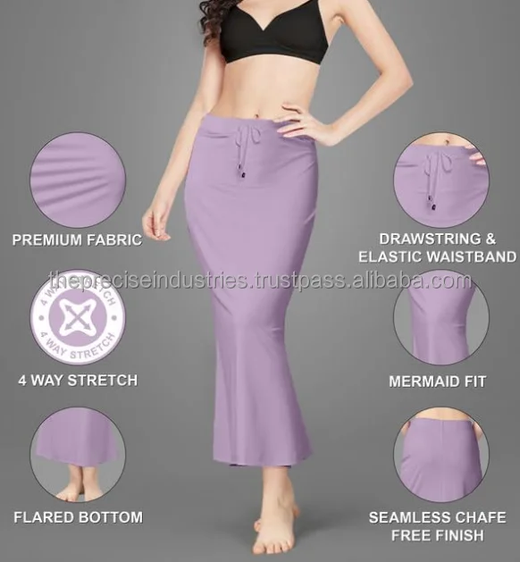 Stretchable Saree Shapewear Petticoat for Women