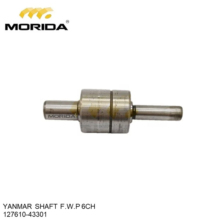 6CH 127610-43301 Shaft F.W.P for YANMAR - MORIDA Quality